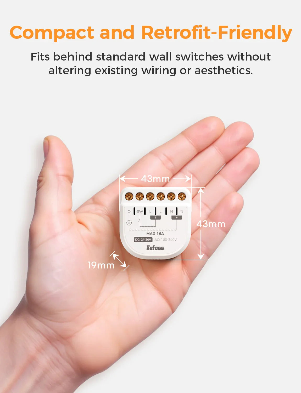 Refoss Open API Wi-Fi Relay Switch, R11 - Refoss Official Store