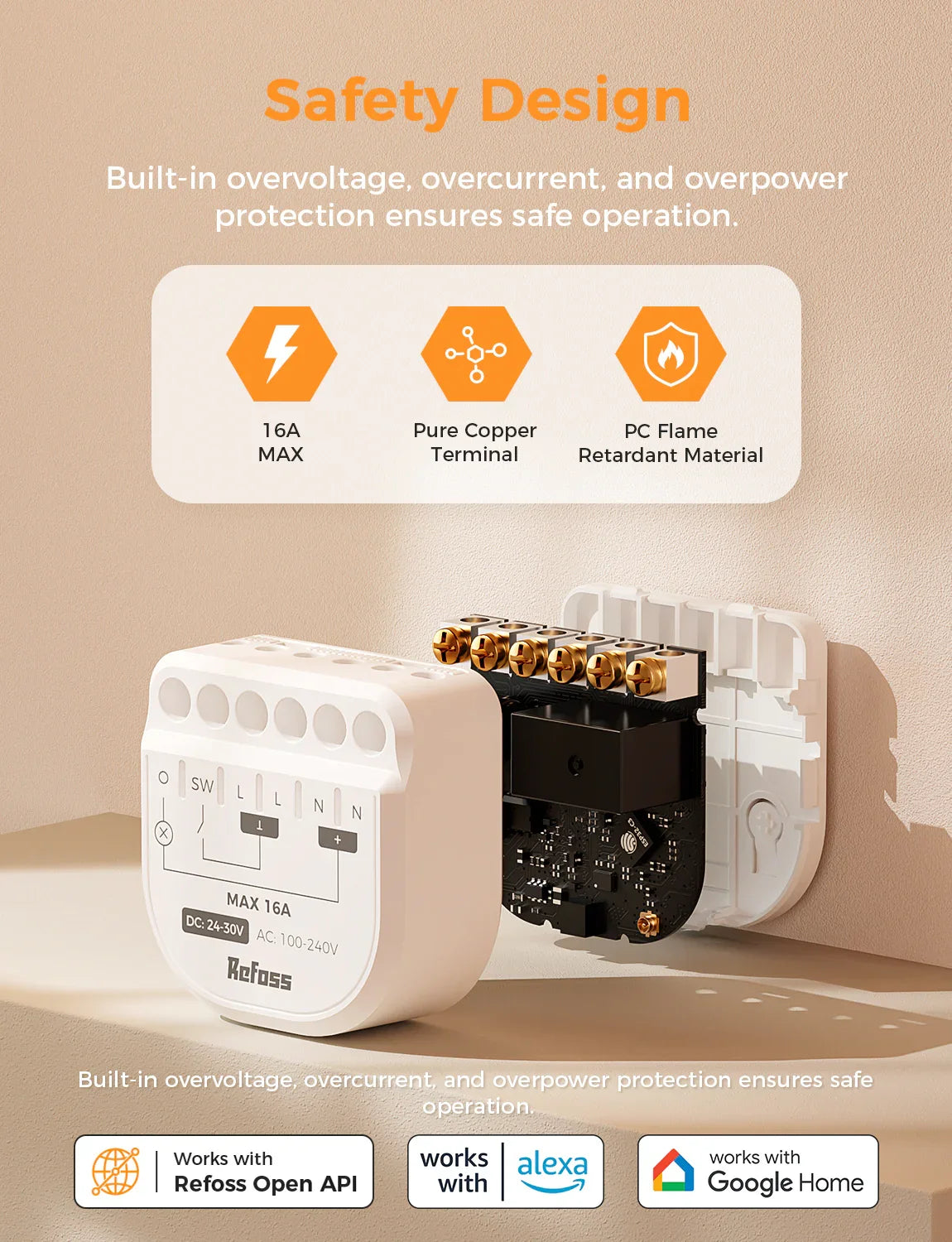 Refoss Open API Wi-Fi Relay Switch, R11 - Refoss Official Store