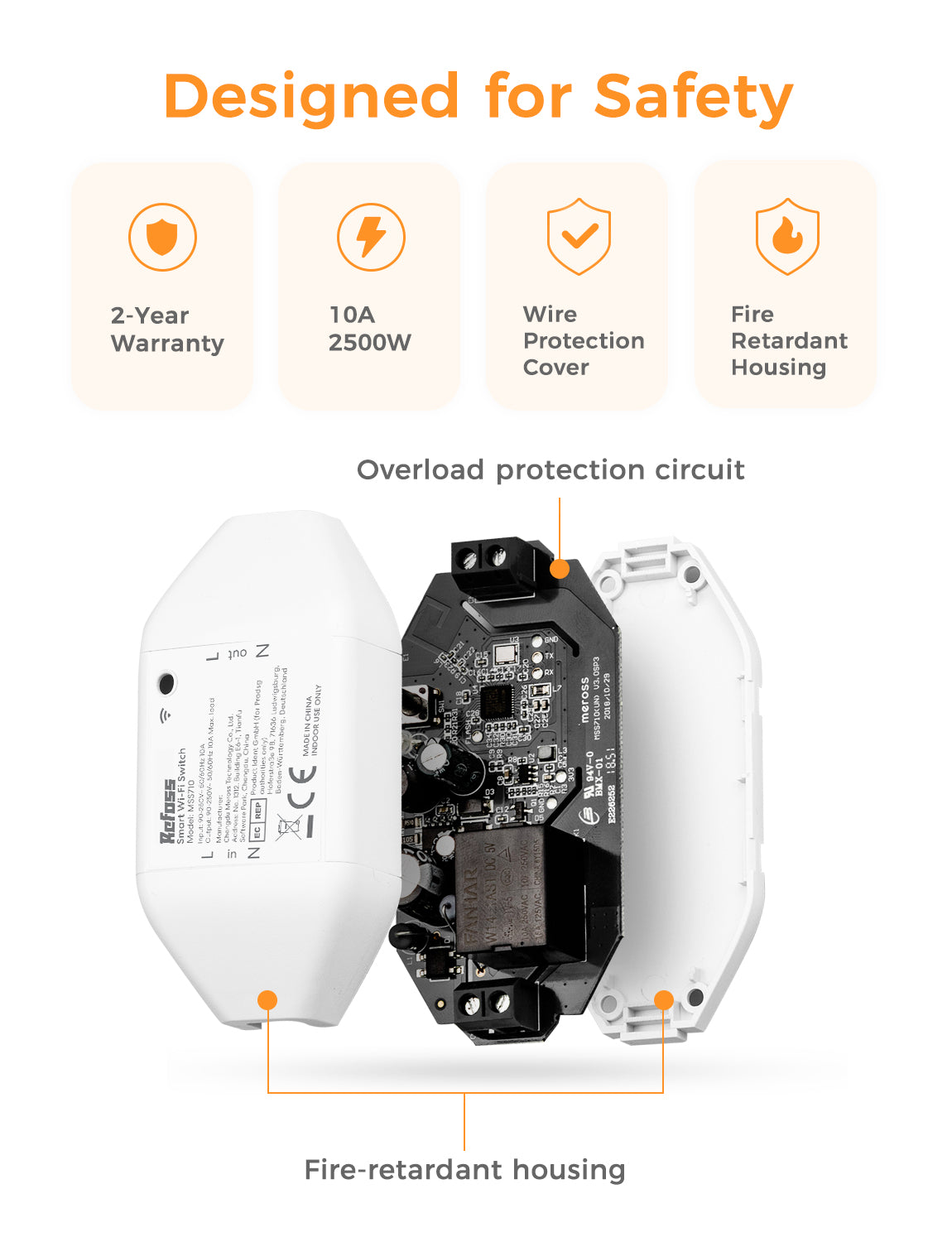 Smart wifi switch mss710 new arrivals