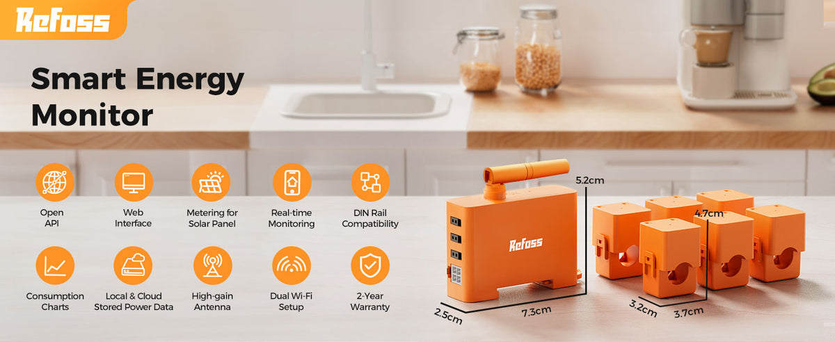 Refoss Open API Smart Energy Monitor, EM06P – Refoss Official Store