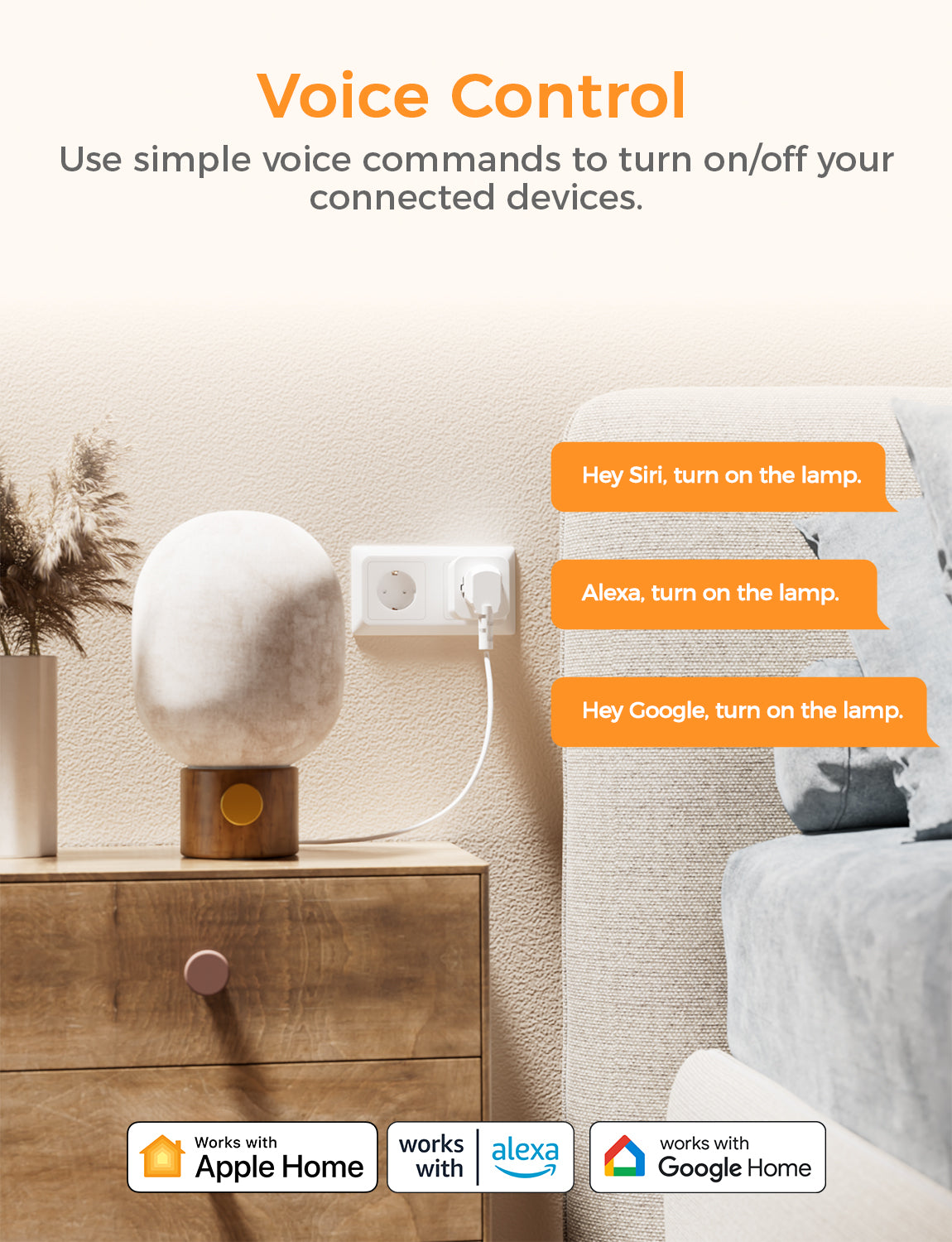 Refoss Smart Wi-Fi Plug with Energy Monitor, MSS210PHK (EU Version)