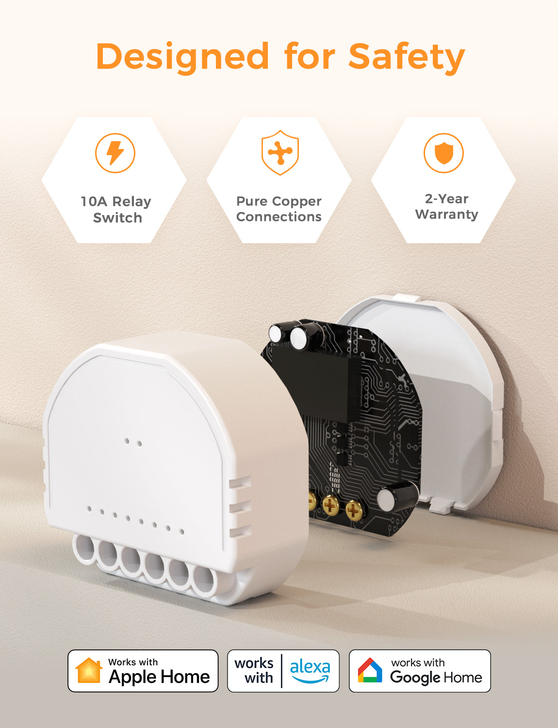 Refoss Smart Wi-Fi In-Wall Switch