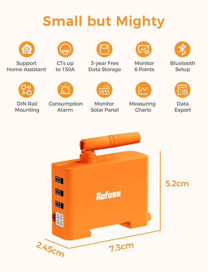 Refoss Smart Energy Monitor, EM06 (EU Version)